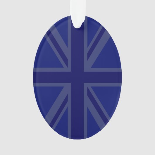 Union Jack bleue élégante (dos)