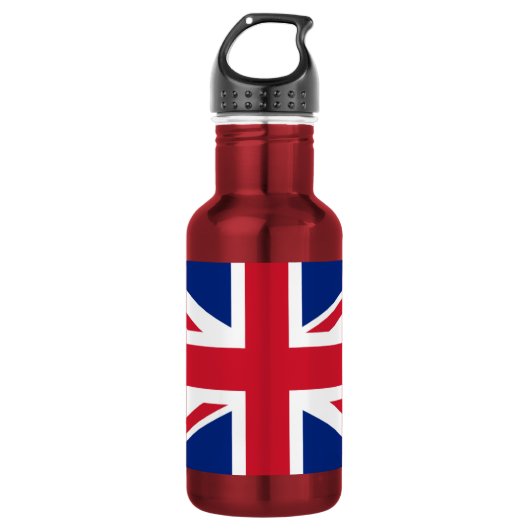 Union Jack Bouteille en acier inoxydable (Devant)