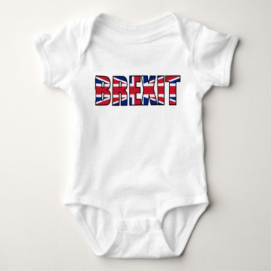 Union Jack Brexit Romper (Voorkant)