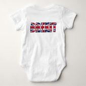 Union Jack Brexit Romper (Achterkant)