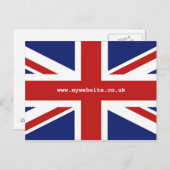 Union Jack Briefkaart (Voorkant / Achterkant)
