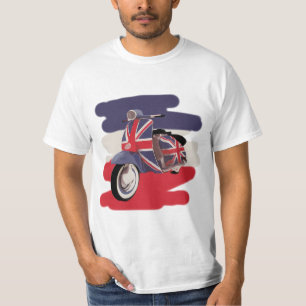 Union Jack Brit scooter T-shirt
