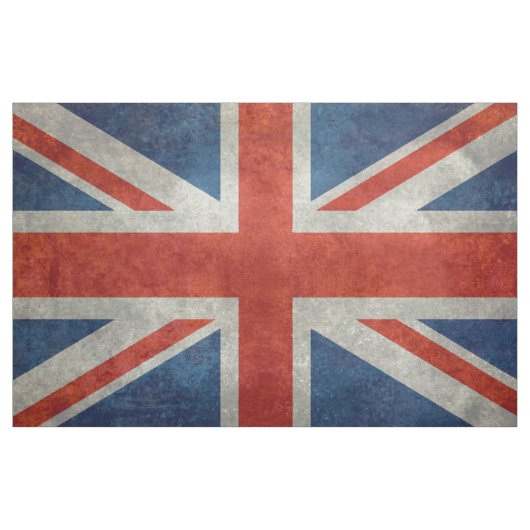 Union Jack BRITANNIQUE sur le tissu (Yard)