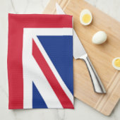 Union Jack British England Tea Kitchen Towel Theedoek (Quarter Fold)