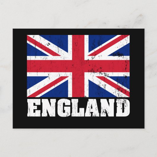Union Jack British Flag Briefkaart (Voorkant)