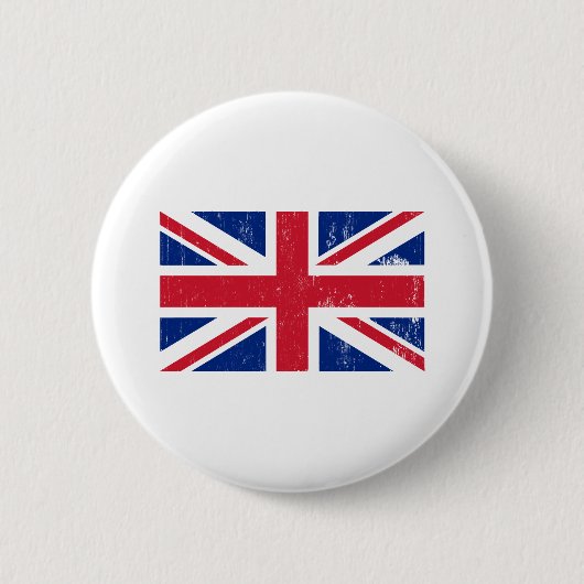 Union Jack British Flag Button (Voorkant)