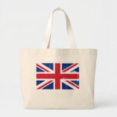 Union Jack British Flag Canvas tas (Voorkant)