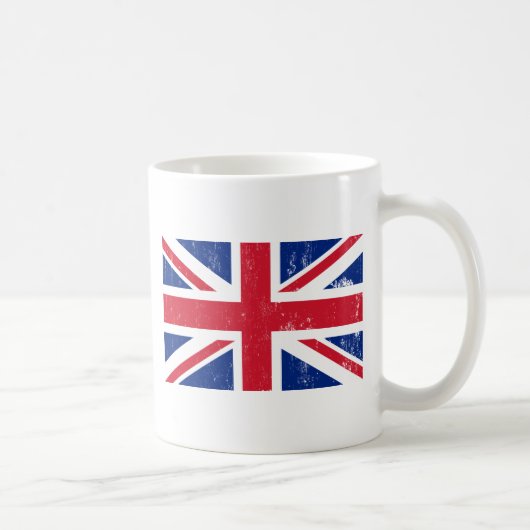 Union Jack British Flag Mug (Droite)