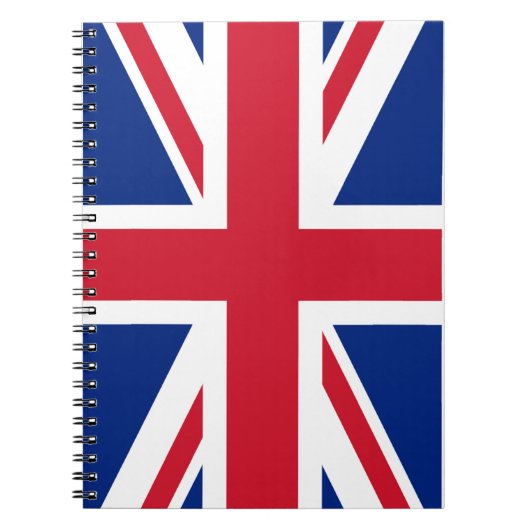 Union Jack ~ British Flag Notitieboek (Voorkant)