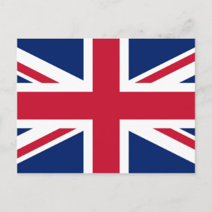 Union Jack British Flag of England Briefkaart