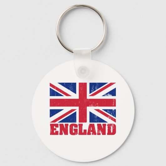 Union Jack British Flag Sleutelhanger (Voorkant)