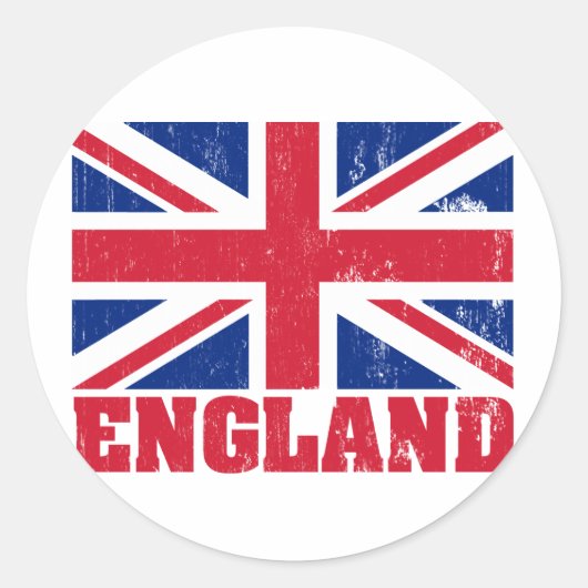 Union Jack British Flag Sticker (Voorkant)