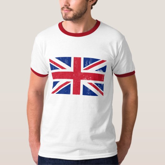 Union Jack British Flag T-Shirt (Voorkant)