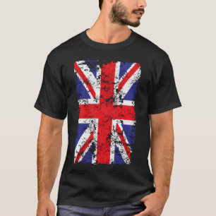Union Jack Britse Vlag Groot-Brittannië Nieuwighei T-shirt