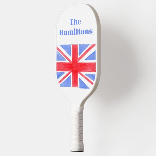 Union Jack Britse vlag Groot-Brittannië Pickleball Paddle (Links)
