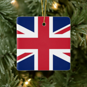 Union Jack Britse Vlag UK Golf Hoofd Hoes Keramisch Ornament