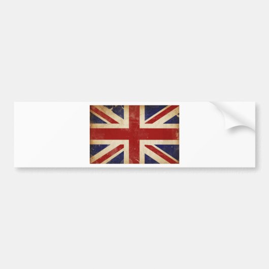 Union Jack Bumpersticker (Voorkant)