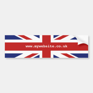 Union Jack Bumpersticker