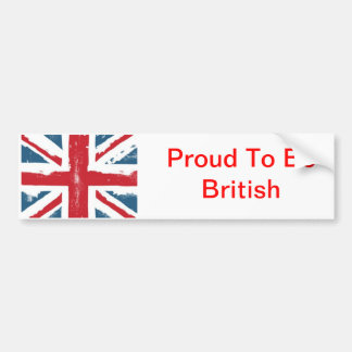 Union Jack Bumpersticker