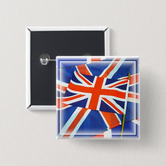 Union Jack~ Button (Voorkant /achterkant)
