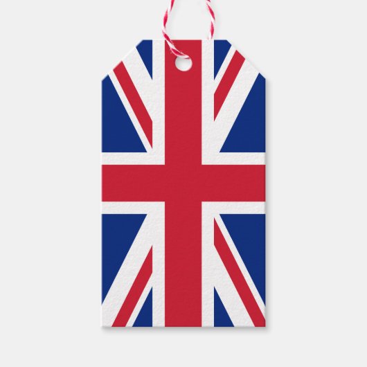 Union Jack Cadeaulabel (Voorkant)