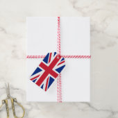 Union Jack Cadeaulabel (Met Touw)