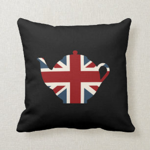 Union Jack Classic Teapot Kussen
