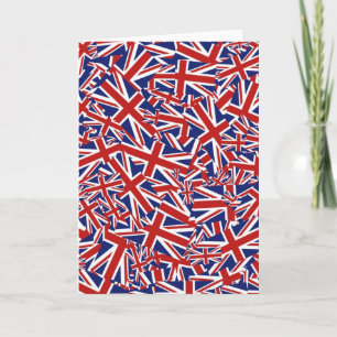 Union Jack Collage Kaart