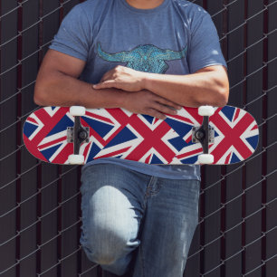 Union Jack collagepatroon Skateboard