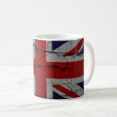 Union Jack criqué, tasse de café BRITANNIQUE de (Devant droit)