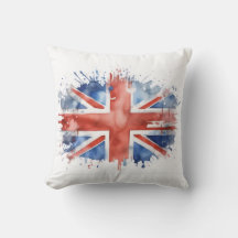 union jack cushion