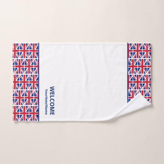 Union Jack Custom Hotel (Serviette à main)