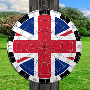 Union Jack Dartboard en British Flag/UK game Dartbord