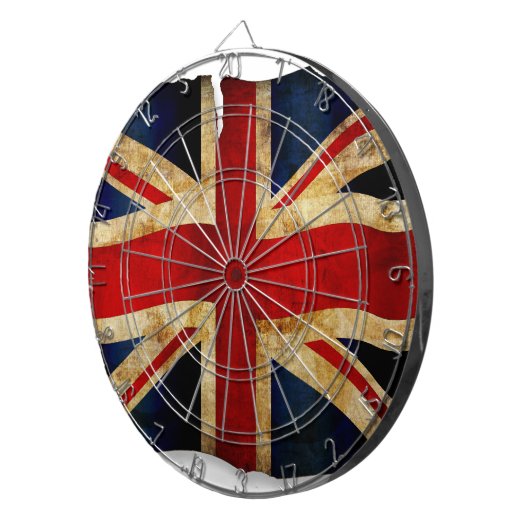 Union Jack Dartbord (Voorkant Rechts)