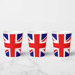 UNION JACK - DE BRITSE VLAG PAPIEREN BEKERS