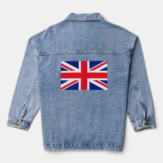 Union Jack Denim Jacket (Achterkant)