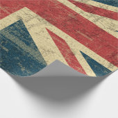 Union Jack  Distress Cadeaupapier (Hoek)