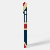 Union Jack  Distress Case-Mate iPhone Case (Achterkant / Links)