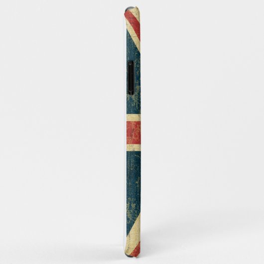 Union Jack  Distress Case-Mate iPhone Case (Achterkant/rechts)