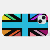 Union Jack/Drapeau Multicolore+Noir (Verso Horizontal)
