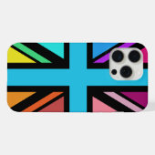 Union Jack/Drapeau Multicolore+Noir (Verso Horizontal)
