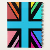 Union Jack/Drapeau Multicolore+Noir (Dos)