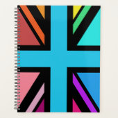 Union Jack/Drapeau Multicolore+Noir (Devant)