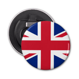 Union Jack Flag-boot Button Flesopener