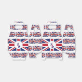 UNION JACK FLAG | Britse kaart | Patriottisch Bedankdoosjes (Uitgevouwen)