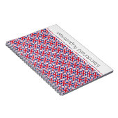 UNION JACK Flag Custom Patriotic Notitieboek (Rechterzijde)