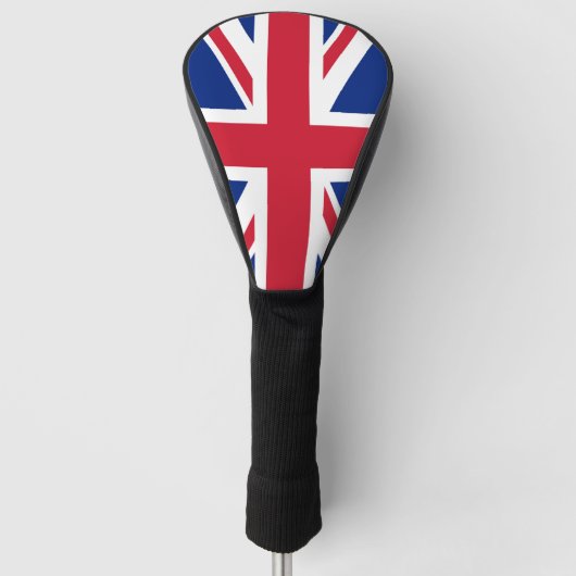 Union Jack Flag Dcent Golfheadcover (Voorkant)