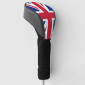 Union Jack Flag Dcent Golfheadcover (Schuin)