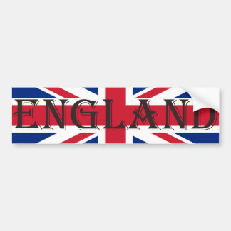 Union Jack Flag England bscn Bumpersticker