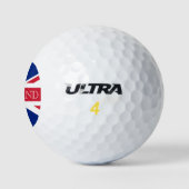 Union Jack Flag England gbcn arc Golfballen (Logo)